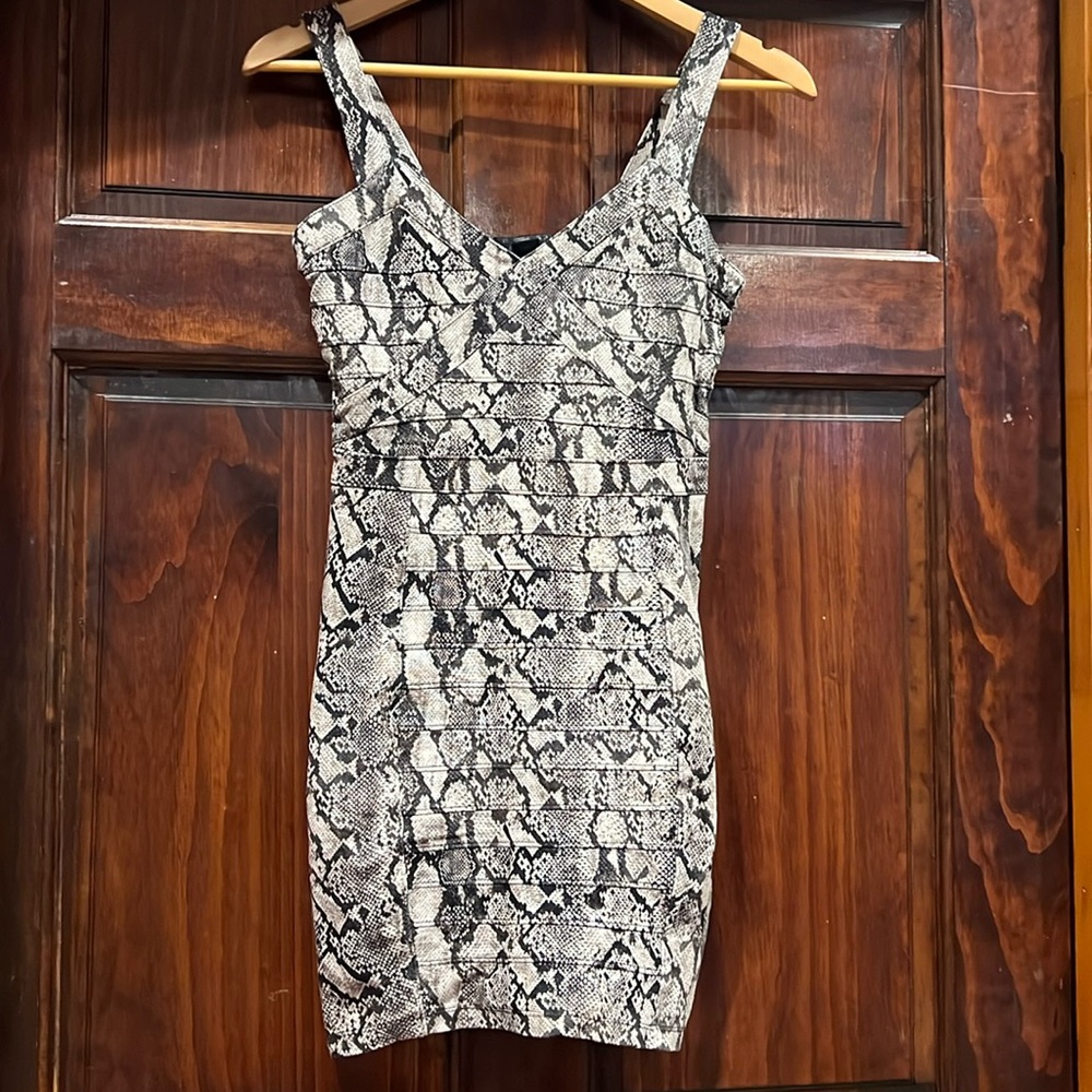 H&M Snakeskin dress
